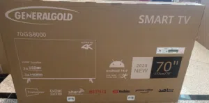 70ich Brand New General Gold 2025 Android Smart Tv