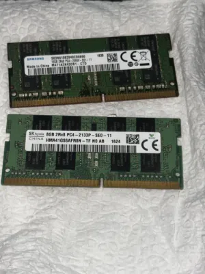 Laptop RAM  ddr4  بالضمان شامل التركيب