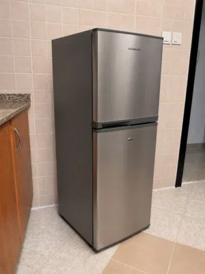 Olsenmark OMRF5002 Double Door Refrigerator – 180L – Excellent Condition