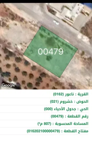 Residential Land for Sale in Amman Naour