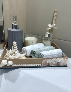 Handmade bathroom Basket