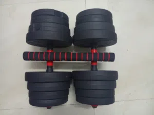 30kg dumbbells Can also become barbell