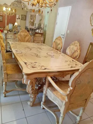 dining table with chairs