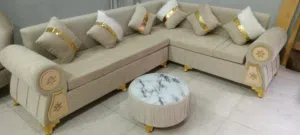 الحق عرض الركنه الترا مودرن بسعر المصنع 2كنبه و6خداديات وترابيزة مترين ×مترين ونص