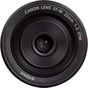 عدسة كانون Canon 22mm f/2 STM + أدابتر فيلتروكس