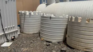 water tank  and sewage tank