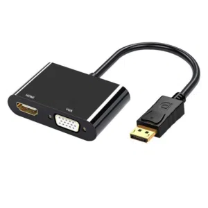 وصلة DP to HDMI + VGA