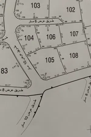 نمرة ارض مميزة جداً ومطلة على جميع الجهات