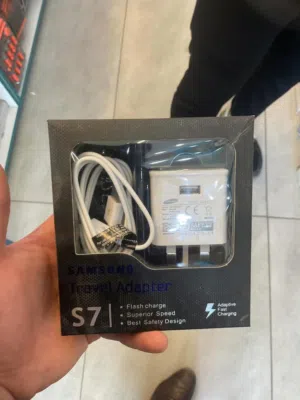 شاحن مع كيبل شحن ماركة#Samsung