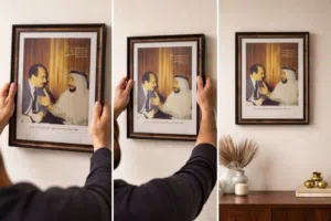 لوحات تاريخية مؤثرة تضيف لمسة هيبة لأي مكان تفاصيل تعكس الأصالة... وتضيف حضورًا يليق بالمكان”