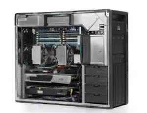 HP Z620 Workstation – Intel Xeon 2690 – RAM 16GB – SSD + HDD – كرت شاشة Nvidia