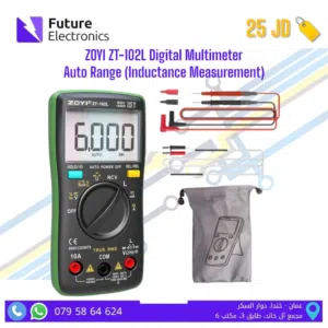 ZOYI ZT-102L Digital Multimeter Auto Range (Inductance Measurement)