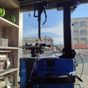 ماكينة فك وتركيب إطارات (بناشر) 4 دعسات - وحش الخدمة الشاقة للكراجات!