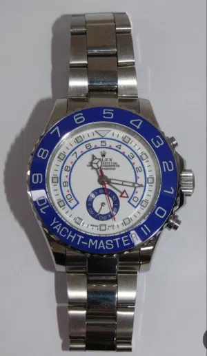 Rolex Yacht Oystersteel watch with all accessories in excellent condition
