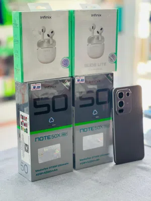 INFINIX NOTE 50X 5G 256GB NEW MODEL FOR SALE
