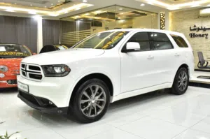 Dodge Durango GT ( 2018 Model ) in White Color GCC Specs
