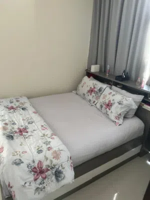 Home Centre Queen size bed + mattress for sale