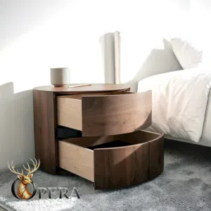 the difference between coconut woody cover used in modern bed room and artificial details