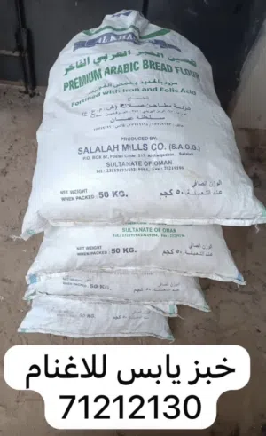 خبز يابس للاغنام
