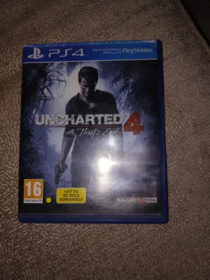 للبيع uncharted 4 فءه أوله ممتازه بحاله تحفه التحفه كسر زيرو الاصليه من شركه sony الاصليه بسعر حكايه