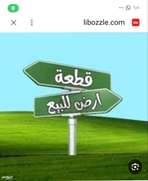 قطعة.ارض  للبيع مساحتها 4100متر تقريباً نص هكتار يوجد فيها استراحة المكان عين زارة خلة النور
