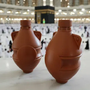 جرة ماء زمزم بلاستيكيه بدينار واحد فقط