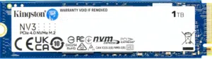 1TB M.2 NVMe SSD  PCIe 4.0 Gen 4