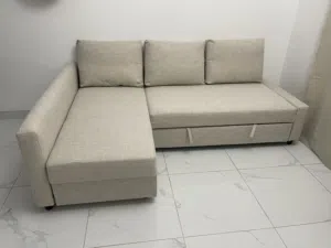 New L shape sofa combed with storage for sale