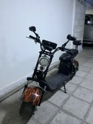 سكوتر كهربائي CityCoco Harley style 2000cc ممشى60 km فقط