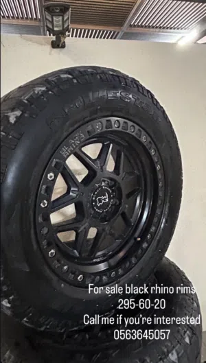 Black rhino rims for sale