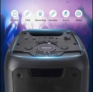 سماعات / سبيكر / قابلة للشحن / للترفيه والرحلات - Geepas GMS11168 Rechargeable Professional Speaker