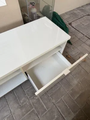 Living Room TV white color Cabinet