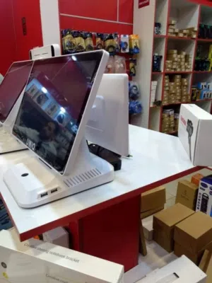 جهاز كاشير ونظام متطور  باركود  اصلي بسعر مغري