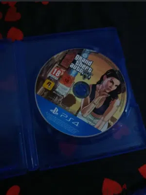 لعبه GTA5 لبلايستيشن 4 مستعمله شهر