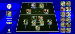 حساب eFootball mobile قوي جدا جدا