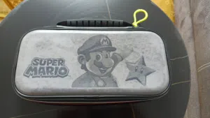 حقيبة جهاز نينتندو سويتش الاصلية اصدار سوبر ماريو لون رمادي
