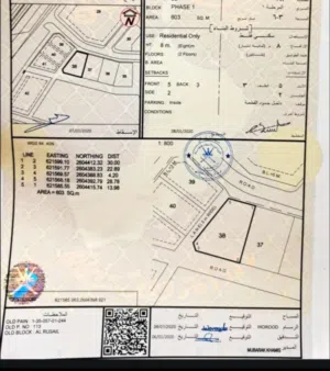 Residential Land for Sale in Muscat Rusail