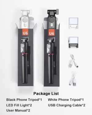 U6 Multi-Functional Tripod and selfie stick