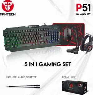 FANTECH P51 5 IN 1 COMBO فانتك كومبو خمسة أشياء