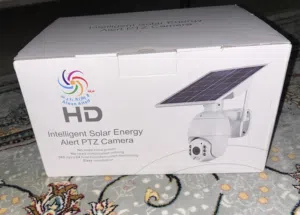 كاميرا مراقبة خارجية بالطاقة الشمسية (Solar PTZ Camera)