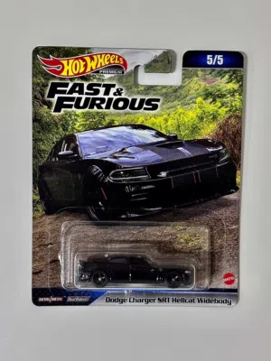 Dodge charger srt hellcat widebody premium fast and furious hotwheels