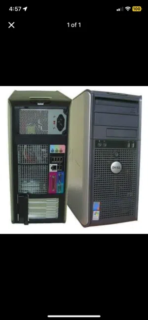 كيسة كمبيوتر optiplex لشغل الخفيف والالعاب القديمة للاطفال