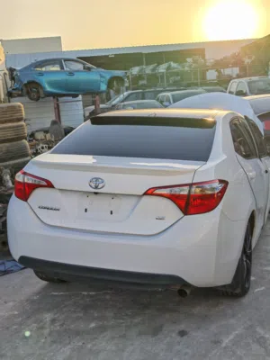 قطع غيار سكراب تويوتا كورولا 2017 رقم 1 بركاء Toyota Corolla جراج في بركاء