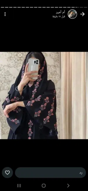 عباية جديدة كثيييير حلوة ع اللبس
