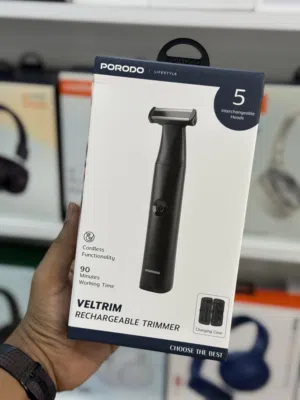 PORODO VELTRIM RECHARGEBLE مكينة للمناطق الحساسة مثل الموسTRIMMER