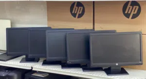 HP 19"LED HD Monitor Built-in Speakers With HDMI Adapter & Power Cable