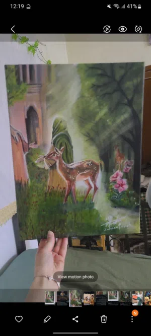 لوحات فنية يدوي اصلي