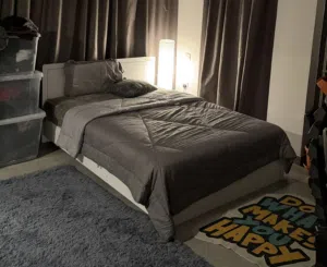Almost New Bed Frame + Premium Mattress for Sale – Only 3 Months Old