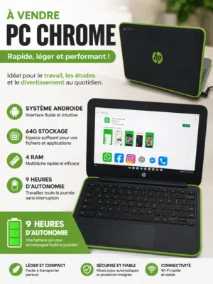 Pc portable hp chrole