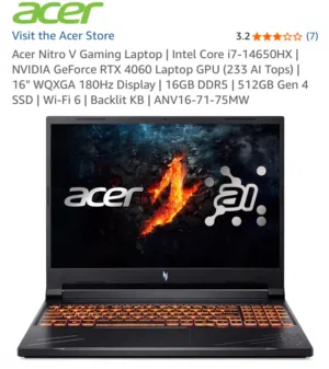 Acer nitro v16 - 4060